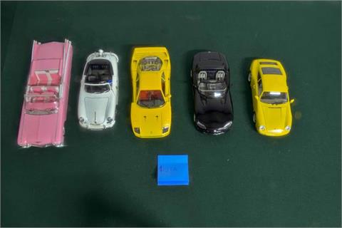 model automobiles bundle lot of 5 items