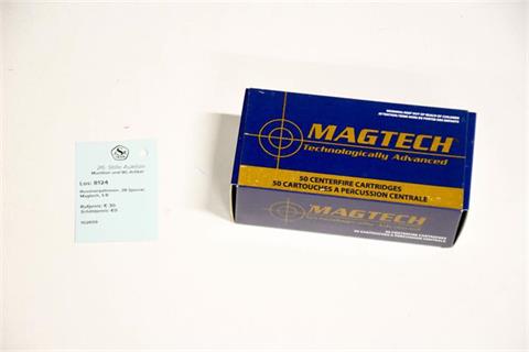 revolver cartridges .38 spl., Magtech, § B