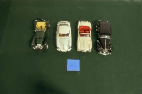 model automobiles bundle lot of 4 items
