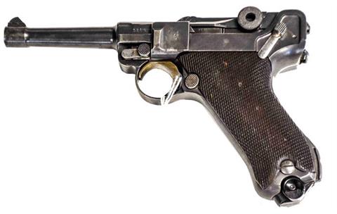 Parabellum P08 Wehrmacht , Mauserwerke, 9 mm Luger #9305l, § B (W 581/638-17)