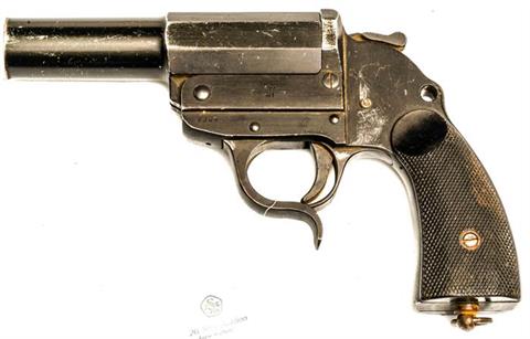 flare pistol Wehrmacht Heer, Alu, calibre 4, #3385, § unrestricted (W 581/1109-17)