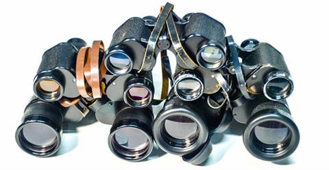 binoculars ZOMZ BPw1 7 x 50, USSR