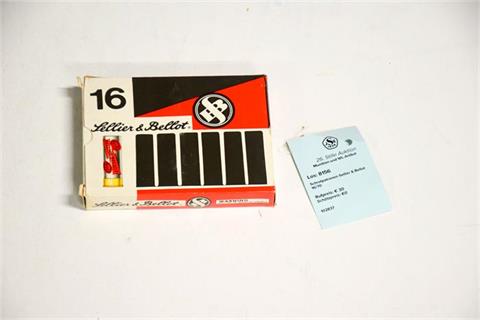 shot cartridges Sellier & Bellot 16/70