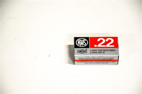 rimfire cartridges .22 lr, RWS, § unrestricted