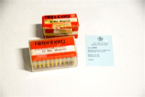 rimfire cartridges .22 Magnum, Hirtenberger, § unrestricted