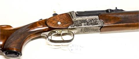 o/u combination gun Genossenschft Ferlach model Karawanken,, .30R Blaser; 16/70, #4210, with insertable barrel, § C, accessories