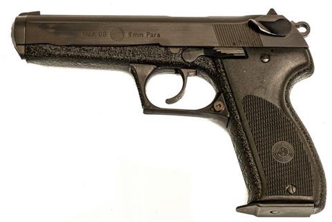 Steyr model GB, 9 mm Luger, #P09852, § B acc. (W 3296-15