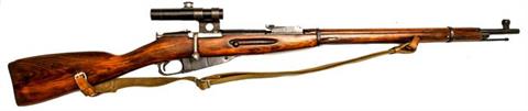 Mosin-Nagant M.91/30 Sniper, 7,62x54R, #79983 & 5307, § C (W 3356-15)