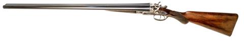 hammer S/S shotgun W. J. Jeffery - London, 12 2 3/4", #19916, § D