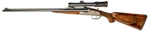 sidelock-S/S double rifle Perugini & Visini - Brescia, .375 H&H Mag., #1447, § C, acc.