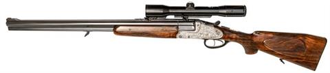 sidelock-O/U combination gun Krieghoff - Ulm, 7x57R; 16 2 3/4" #61384 § C with exchangeable barrels, acc.