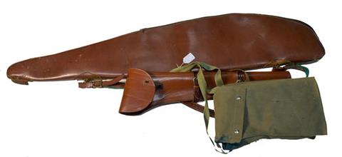 rifle case bundle lot and riflesling, 4 items
