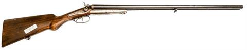S/S hammer double shotgun Husqvarna model 20B, 12/65, #220100, § D