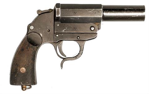 flare pistol Wehrmacht army, aluminium, 4 bore, #3385, § unrestricted (W 581/1109-17)