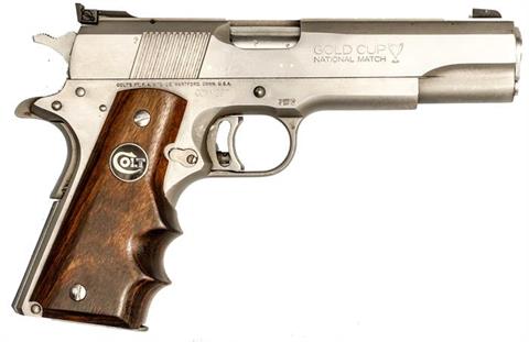 Colt Government Mk. IV  National Match Gold Cup, 9 mm Luger , #GCNM297, § B Zub