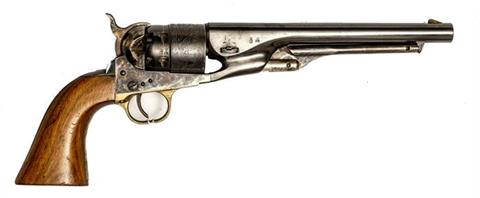 percussion revolver (replica) type Colt New Army 1860, Italian, .44, #A7992, § B model before 1871