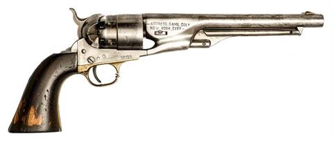 Perkussionsrevolver (Replika) Typ Colt New Army 1860, unbek. ital. Erzeuger, .44, #60859, § B Modell vor 1871