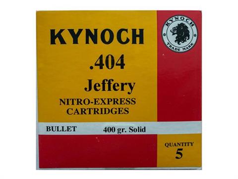 rifle cartridges .404 Jeffery, Kynoch, § frei ab18