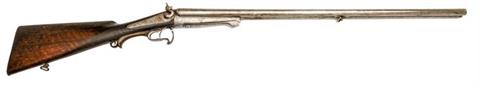 S/S hammer double shotgun Belgian, 16/65, # without number, § D