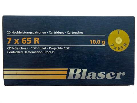 rifle cartridges 7 x 65 R, Blaser, § unrestricted