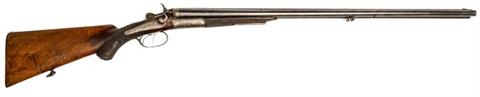 S/S hammer combination gun A.Schwantner (sic!) - Vienna, .450 BP ? ;16/65, #14387, § C
