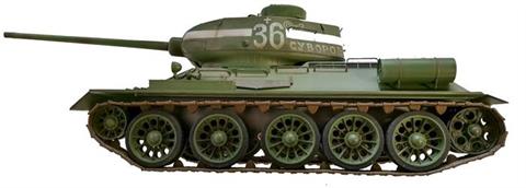 model tank T 34/85, M 1:16