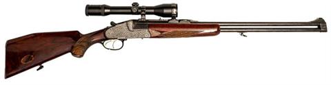 sidelock O/U double rifle Krieghoff - Ulm, 9,3x74R, #69322, with 2 WL, § C, accessories
