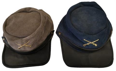 USA, Confederates, hats bundle lot (replicas)