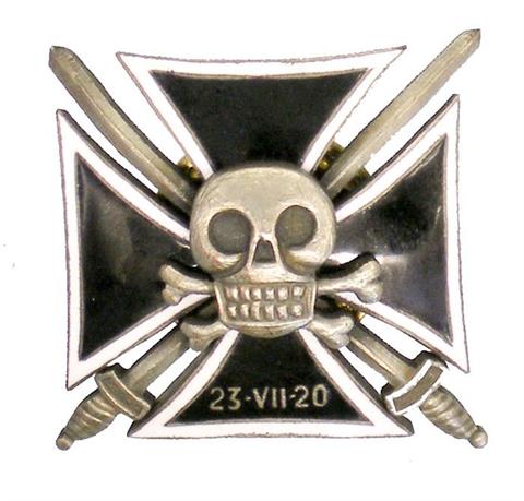 Poland, badge of the skull hussars and Netherlands, thaler