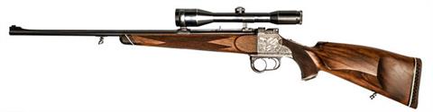 falling block rifle type Heeren, Siegert - Graz, 7x65R, #819.64, § C