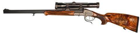 O/U combination rifle Herbert Scheiring - Ferlach,  .270 Win.; .22 Hornet, #191, § C