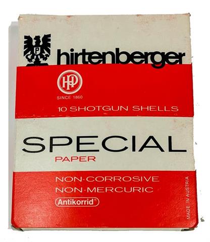 shotgun cartridges 12/70 Hirtenberger Special, § unrestricted