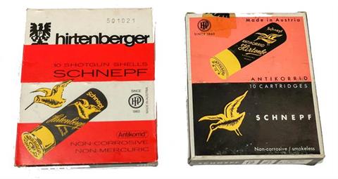 shotgun cartridges 12/70 and 65 Hirtenberger Special, § unrestricted