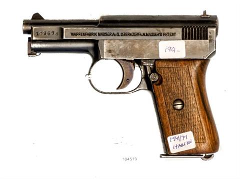 Mauser Mod. 1910, 6,35 Browning, #109678, § B