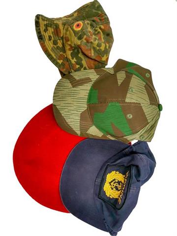 Kopfbedeckungskonvolut Bundeswehr u.a.