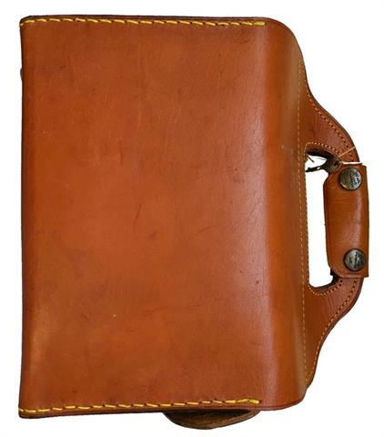 cartridge bag of leather