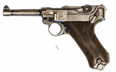 Parabellum P08 Wehrmacht, Mauserwerke, 9 mm Luger, #8153, § B (W3065-17)
