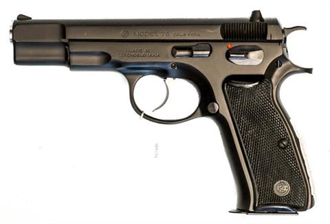CZ model 75, 9 mm Luger, #J5114 § B (W3216-17)