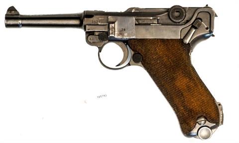 Parabellum P08 Wehrmacht, Mauserwerke, 9 mm Luger, 3536, § B (W3247-17)