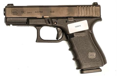 Glock 19Cgen4, 9mm Luger, #BBZU968, § B Zub