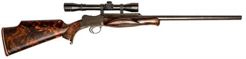 falling block rifle M. Lingard - Friockheim, System Martini, .22 Hornet, # 7324, § C