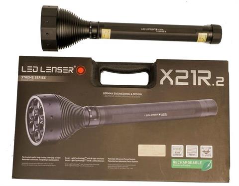 LED Lenser Taschenlampe X21R.2 *** Zub
