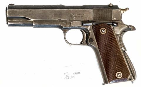 Colt Government M1911A1, Austrian army, manufacture Remington Rand, .45 ACP, #2289844, § B accessories