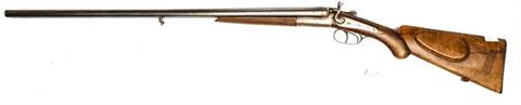 hammer-S/S shotgun Francotte's Arms Co. - Liege, 16/70, #12401, § D