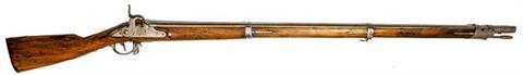Percussion musket type Bavarian Infantriegewehr M 1826/39, calibre 18mm, #212, § unrestricted