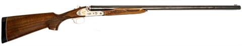 S/S double shotgun Zabala - Eibar model Anthea Silver, 12/76, #6003013809, § D