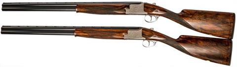 Paar Bockflinten FN Browning B25 C3, 12/70, #58205S76 & 58206S76, § D