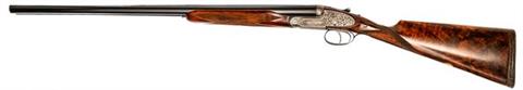 Sidelock S/S Shotgun James Purdey & Sons - London model Deluxe, 12/70, #22209, with exchangeable barrels, § D