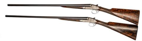 Pair of Sidelock S/S Shotguns Boss & Co. - London, 20/65, #6041 & 6042, § D