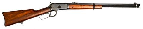 Lever Action Winchester Mod.1892 Saddle Ring Carbine, .44 WCF (= .44-40 Win.), #323676, § C